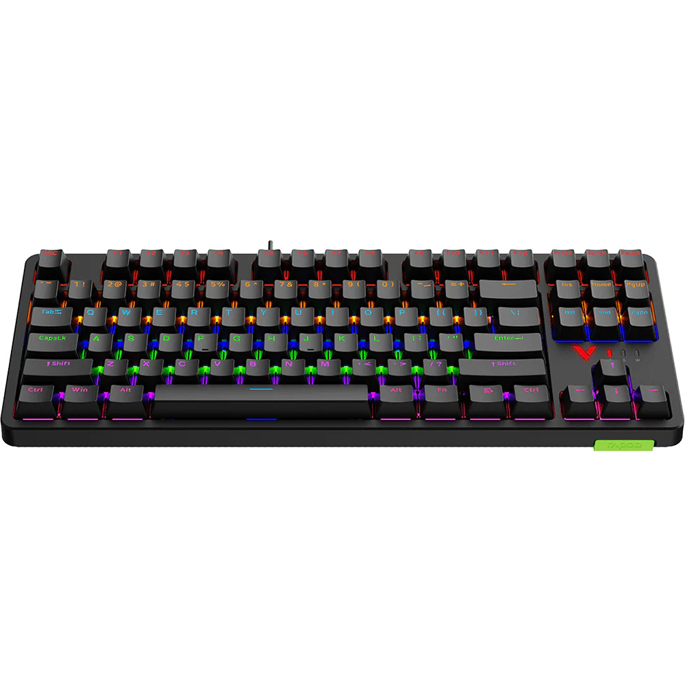 کیبورد با سیم گیمینگ مکانیکال رپو مدل V500 PRO 87 2024