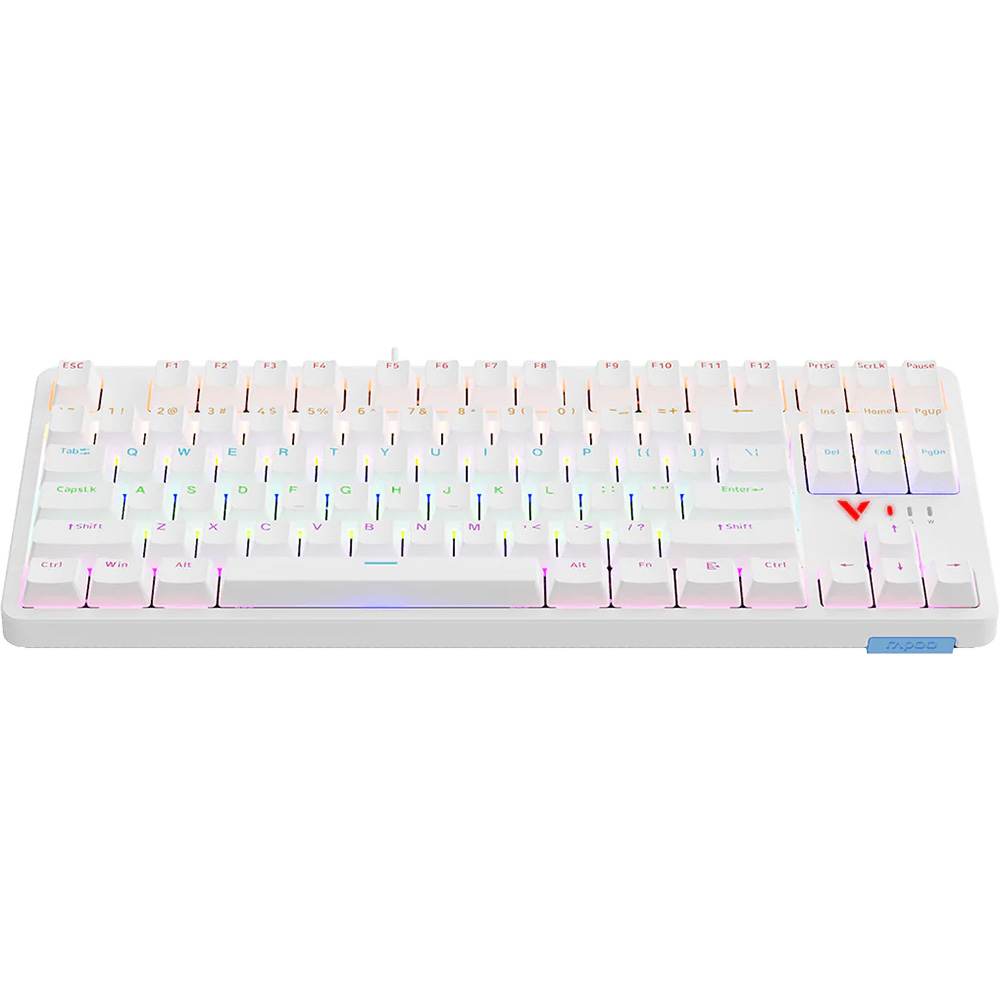 کیبورد با سیم گیمینگ مکانیکال رپو مدل V500 PRO 87 2024