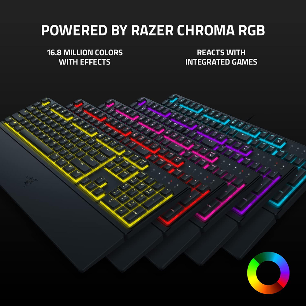 کیبورد با سیم گیمینگ ریزر مدل Ornata V3 X