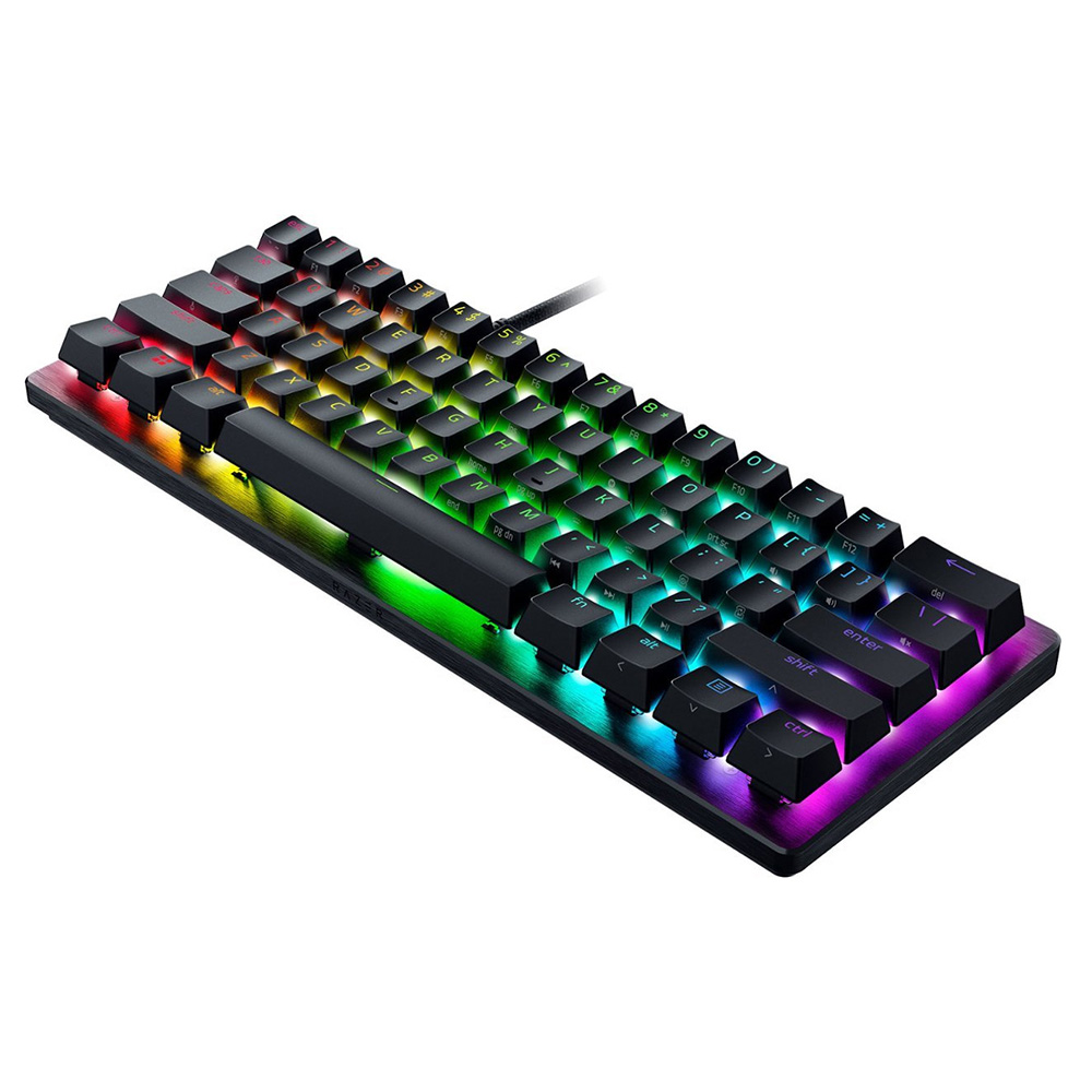 کیبورد با سیم گیمینگ مکانیکال ریزر مدل Huntsman V3 Pro mini
