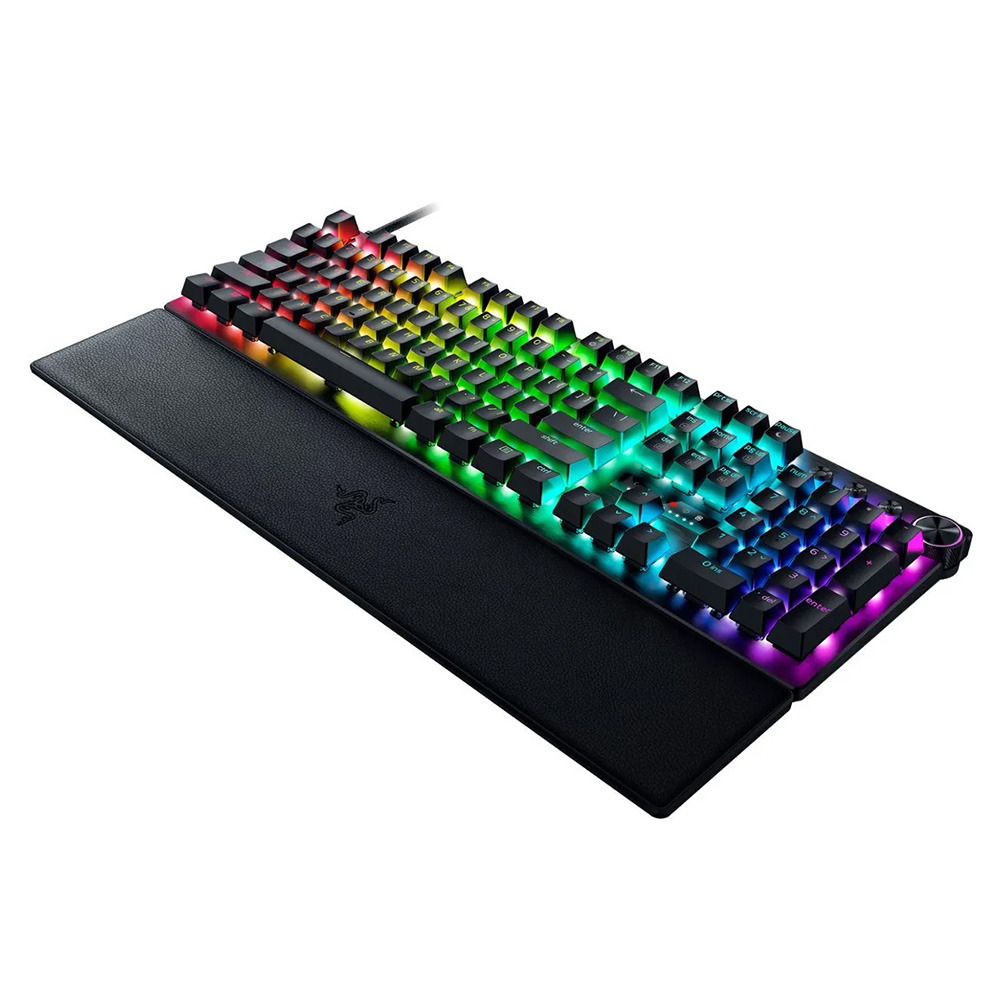 کیبورد با سیم گیمینگ مکانیکال ریزر مدل Huntsman V3 PRO