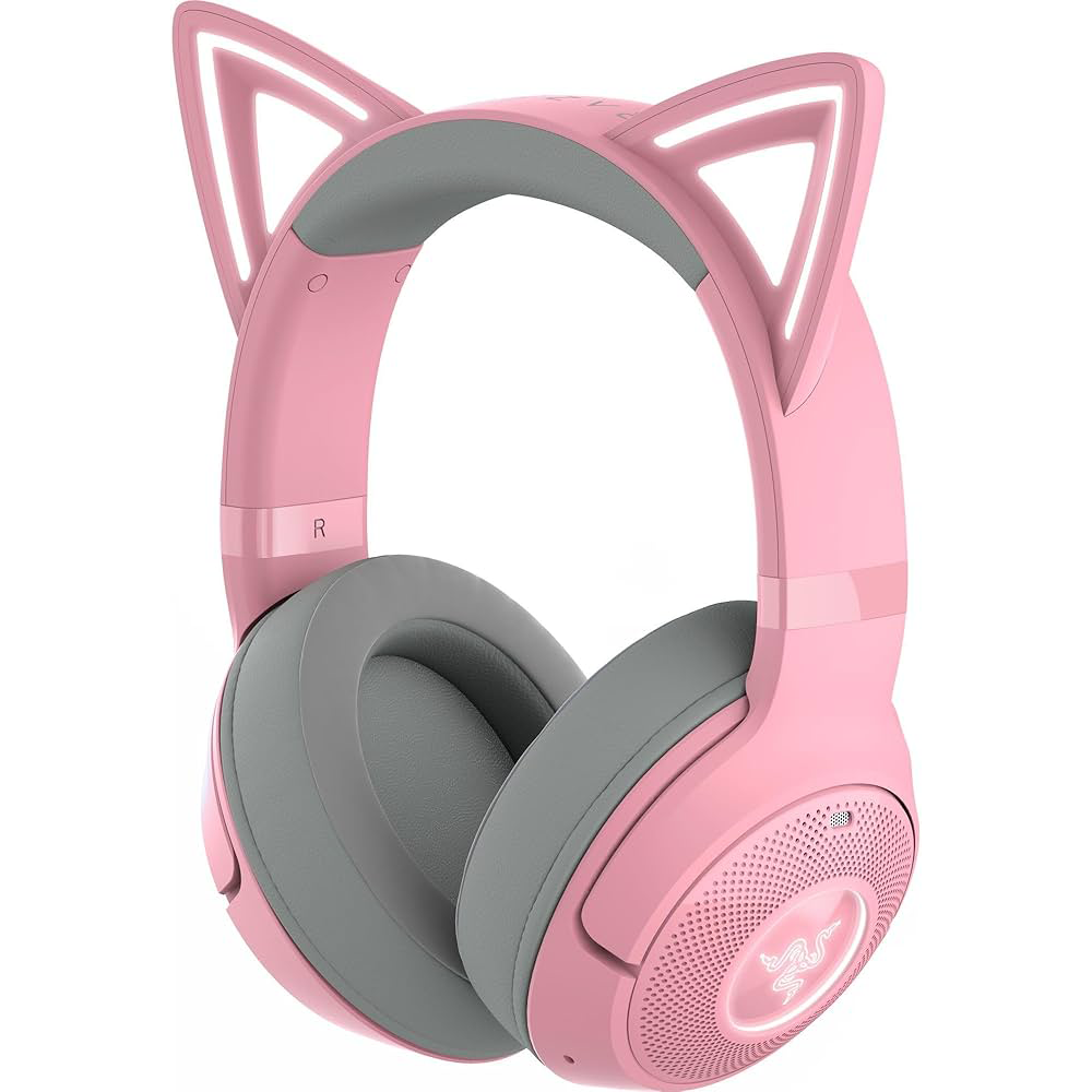 هدست با سیم گیمینگ ریزر مدل Kitty edition V2 Pro