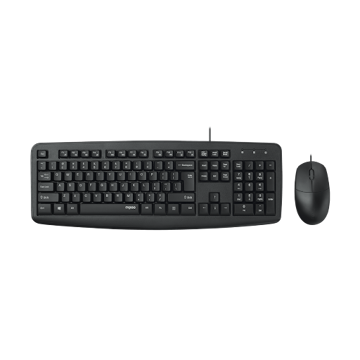 ست ماوس و کیبورد با سیم رپو مدل Nx1600