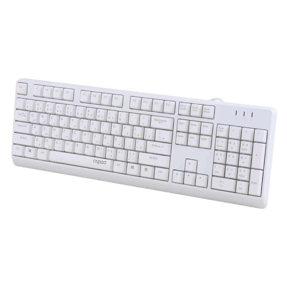 ست ماوس و کیبورد با سیم رپو مدل X130 pro