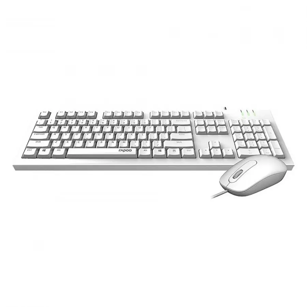ست ماوس و کیبورد با سیم رپو مدل X120 pro