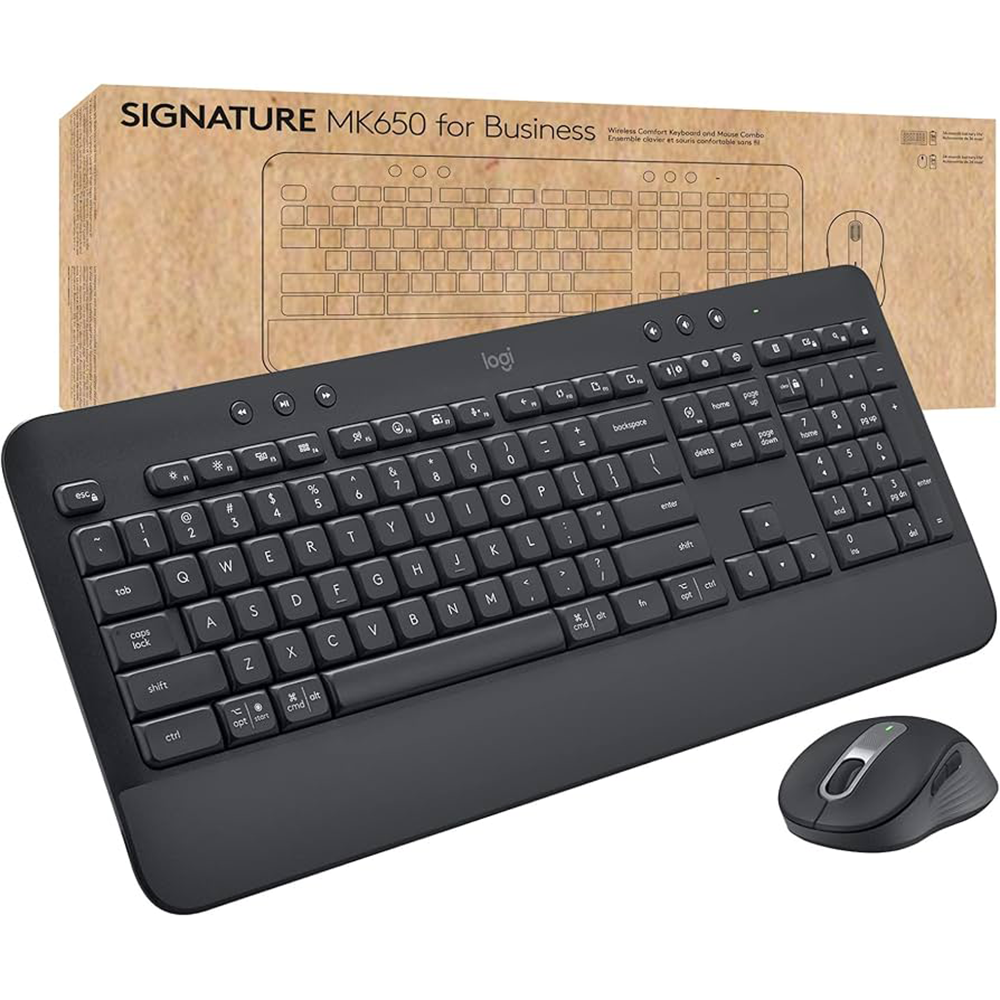 ست ماوس و کیبورد لاجیتک بی سیم مدل MK650
