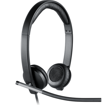 هدست لاجیتک سیم دار مدل H650E Stereo