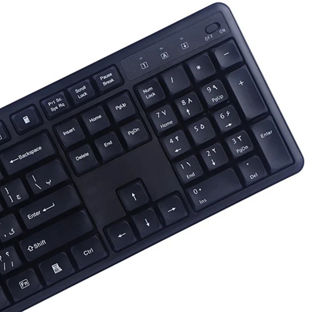 ست ماوس و کیبورد رپو بی سیم مدل X2100