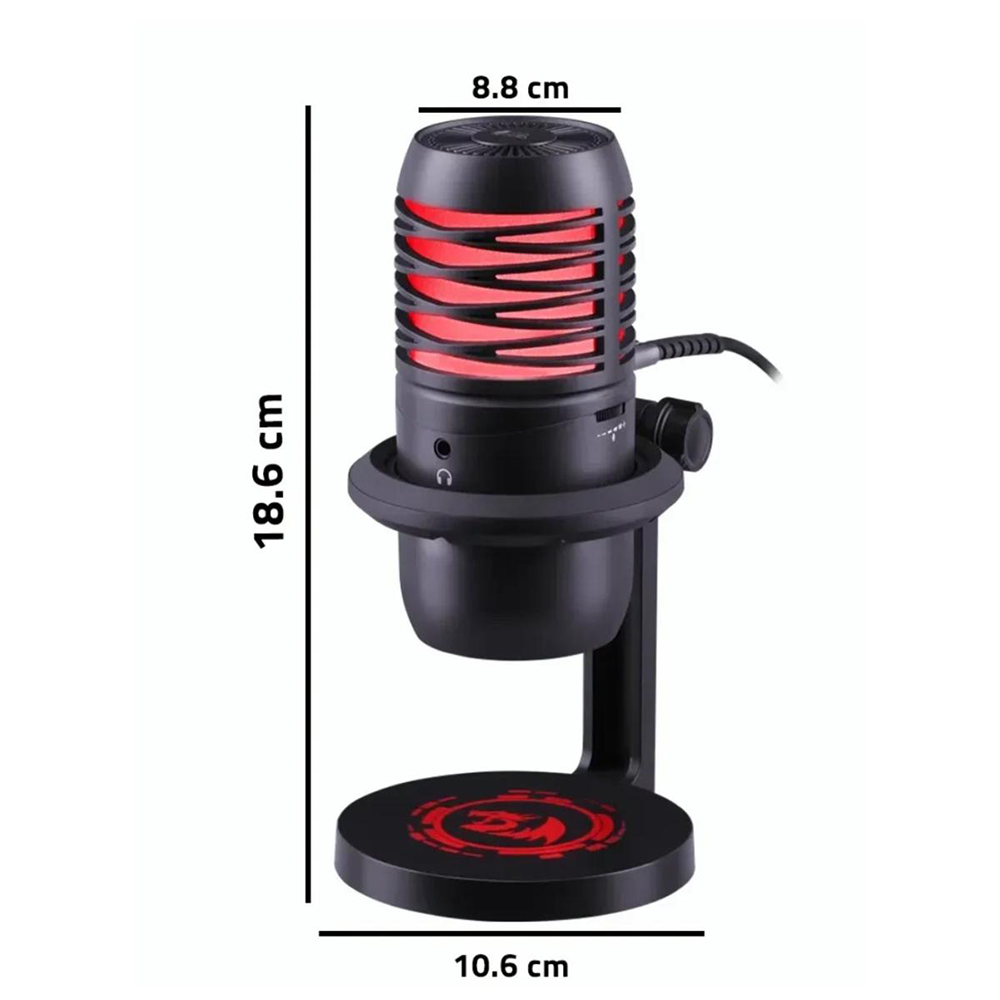 میکروفون ردراگون گیمینگ سیم دار مدل Nebula GM211