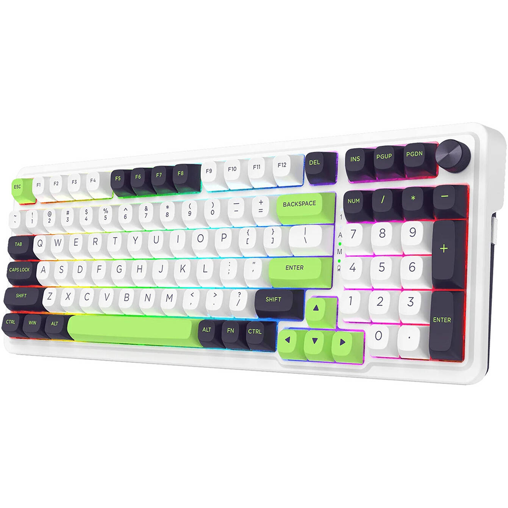 کیبورد ردراگون گیمینگ بی سیم مدل Eisa K686WBG RGB MAX