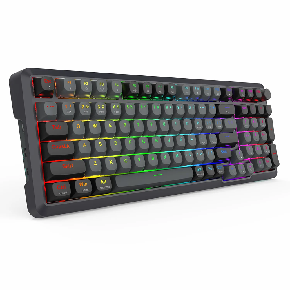 کیبورد ردراگون گیمینگ بی سیم مدل Bragi K688GB RGB PRO