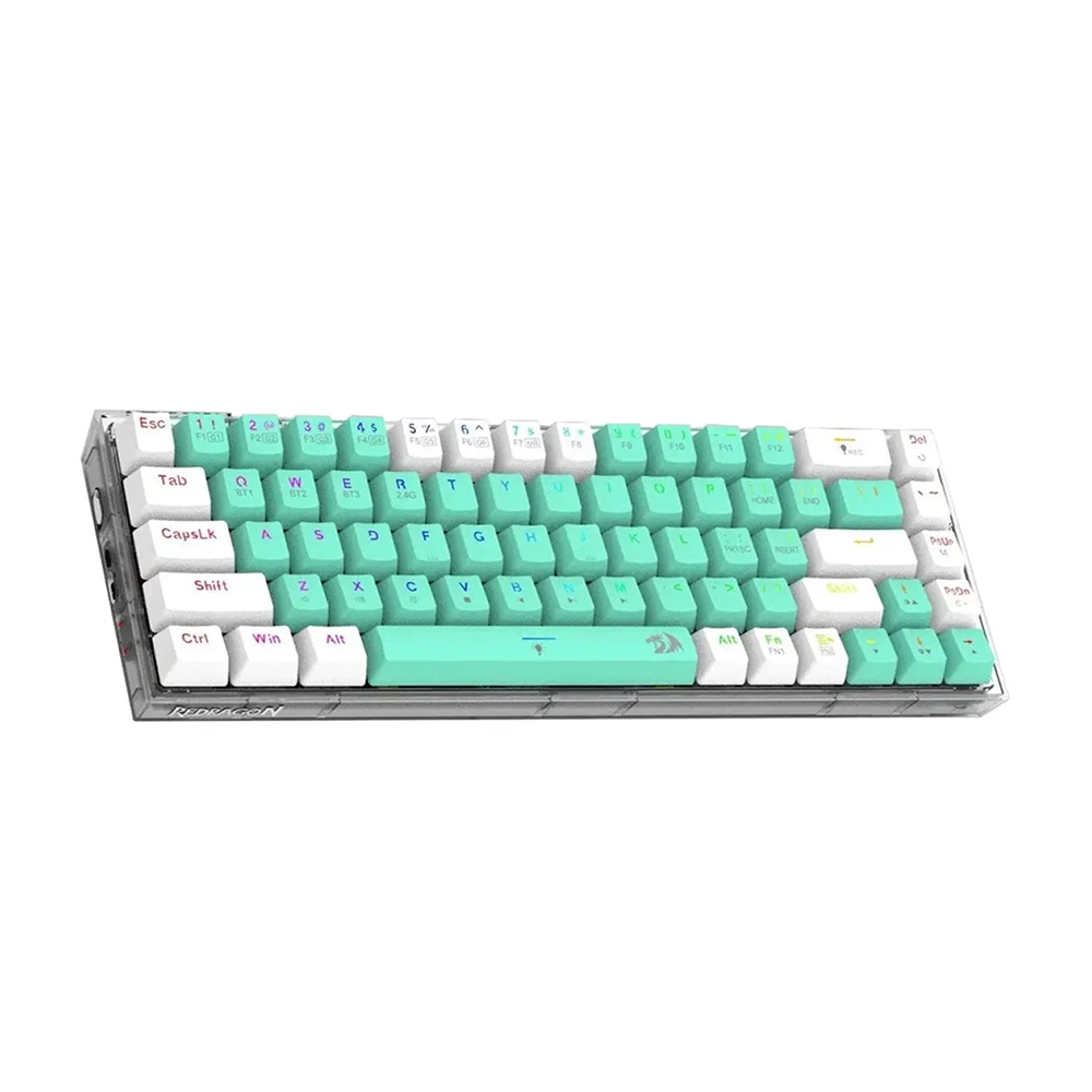 کیبورد ردراگون گیمینگ بی سیم مدل Castor K631RGB GW PRO
