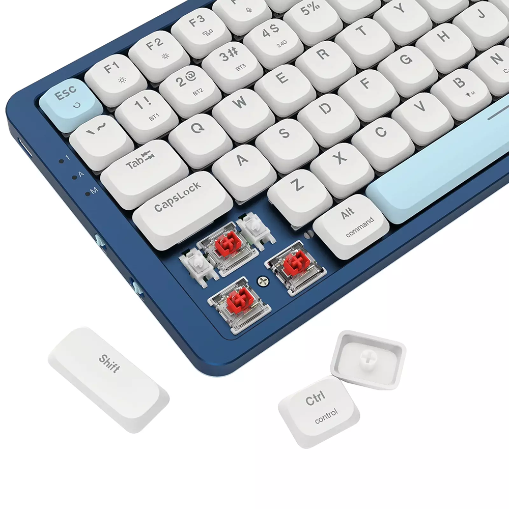 کیبورد ردراگون گیمینگ بی سیم مدل Eva K684WB RGB PRO