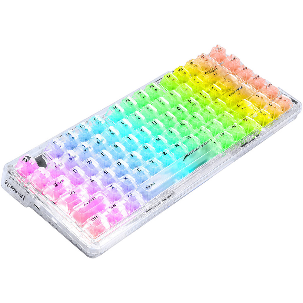 کیبورد ردراگون گیمینگ بی سیم مدل ELF K649CT RGB PRO