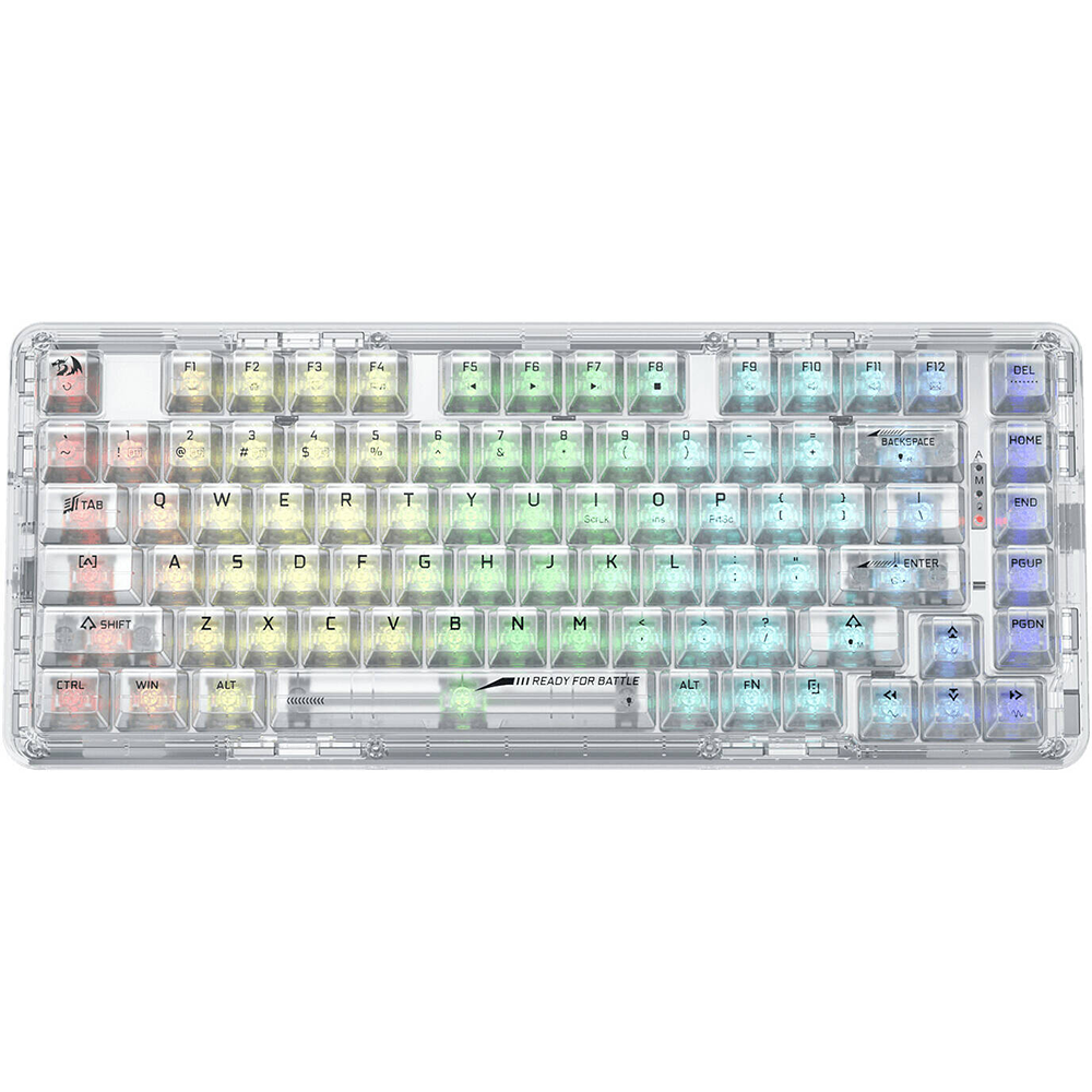 کیبورد ردراگون گیمینگ بی سیم مدل ELF K649CT RGB PRO