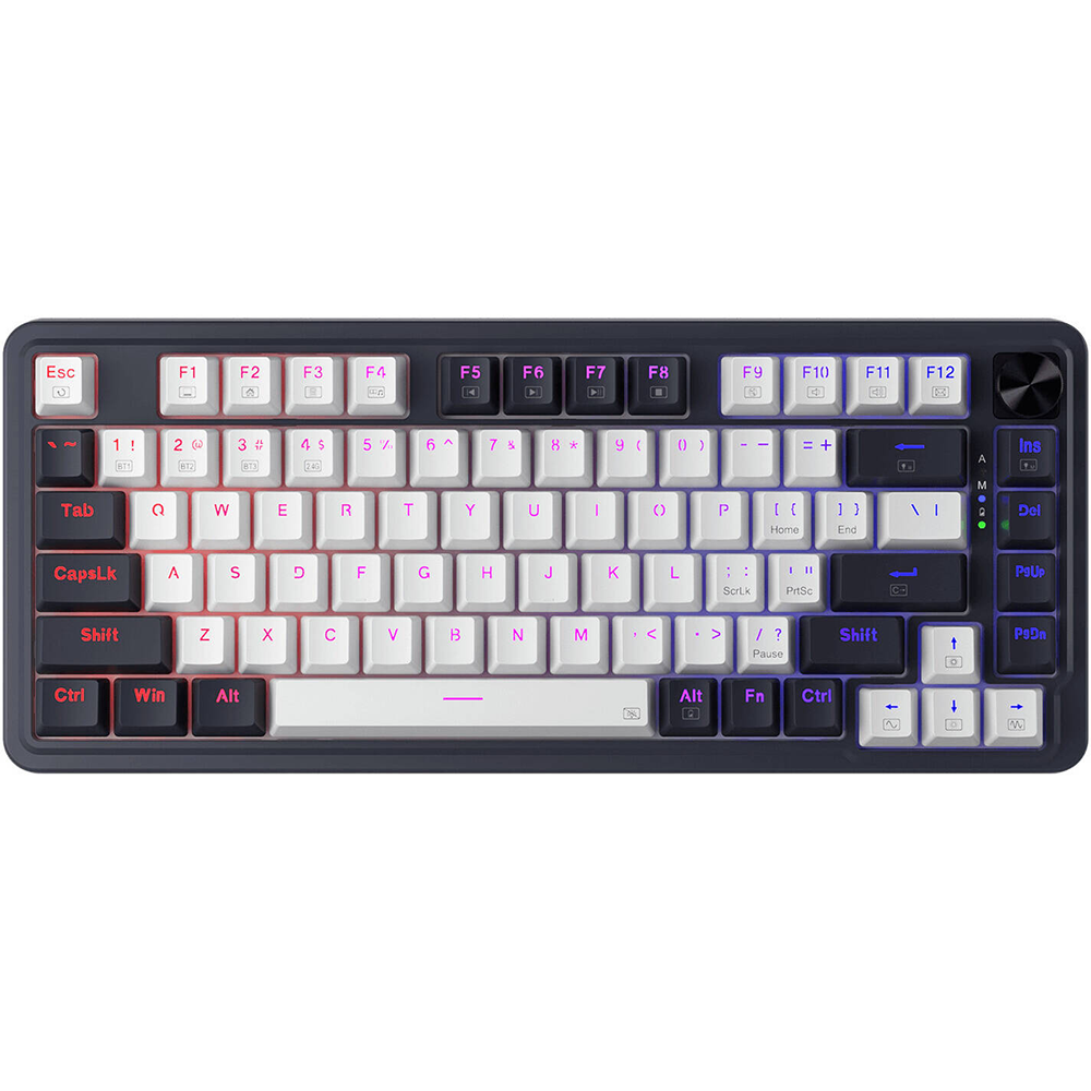 کیبورد ردراگون گیمینگ بی سیم مدل Ucal K673WB RGB PRO