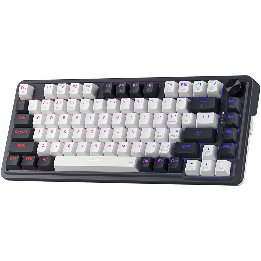 کیبورد ردراگون گیمینگ بی سیم مدل Ucal K673WB RGB PRO