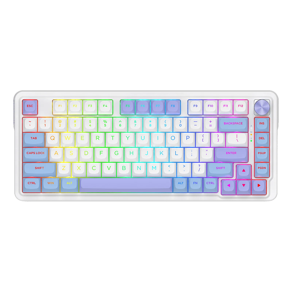 کیبورد ردراگون گیمینگ بی سیم مدل Ucal K673WBP RGB MAX