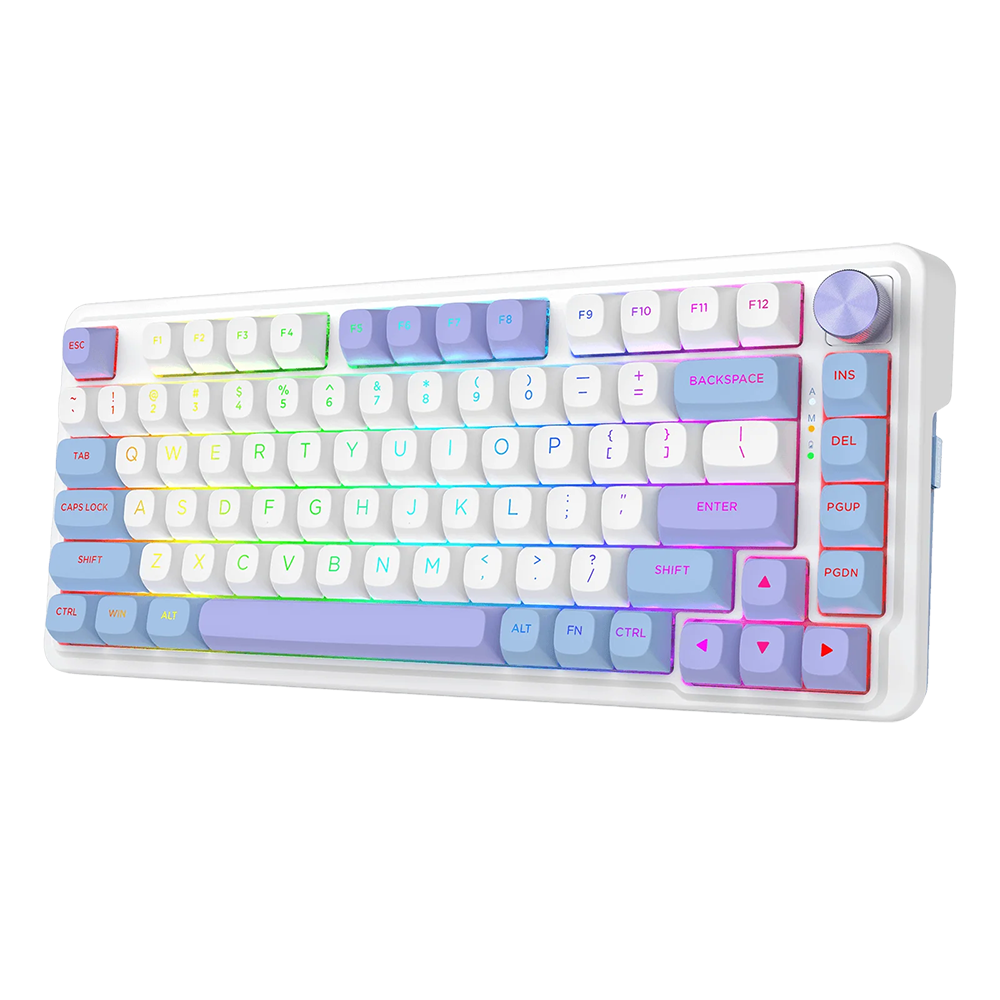 کیبورد ردراگون گیمینگ بی سیم مدل Ucal K673WBP RGB MAX
