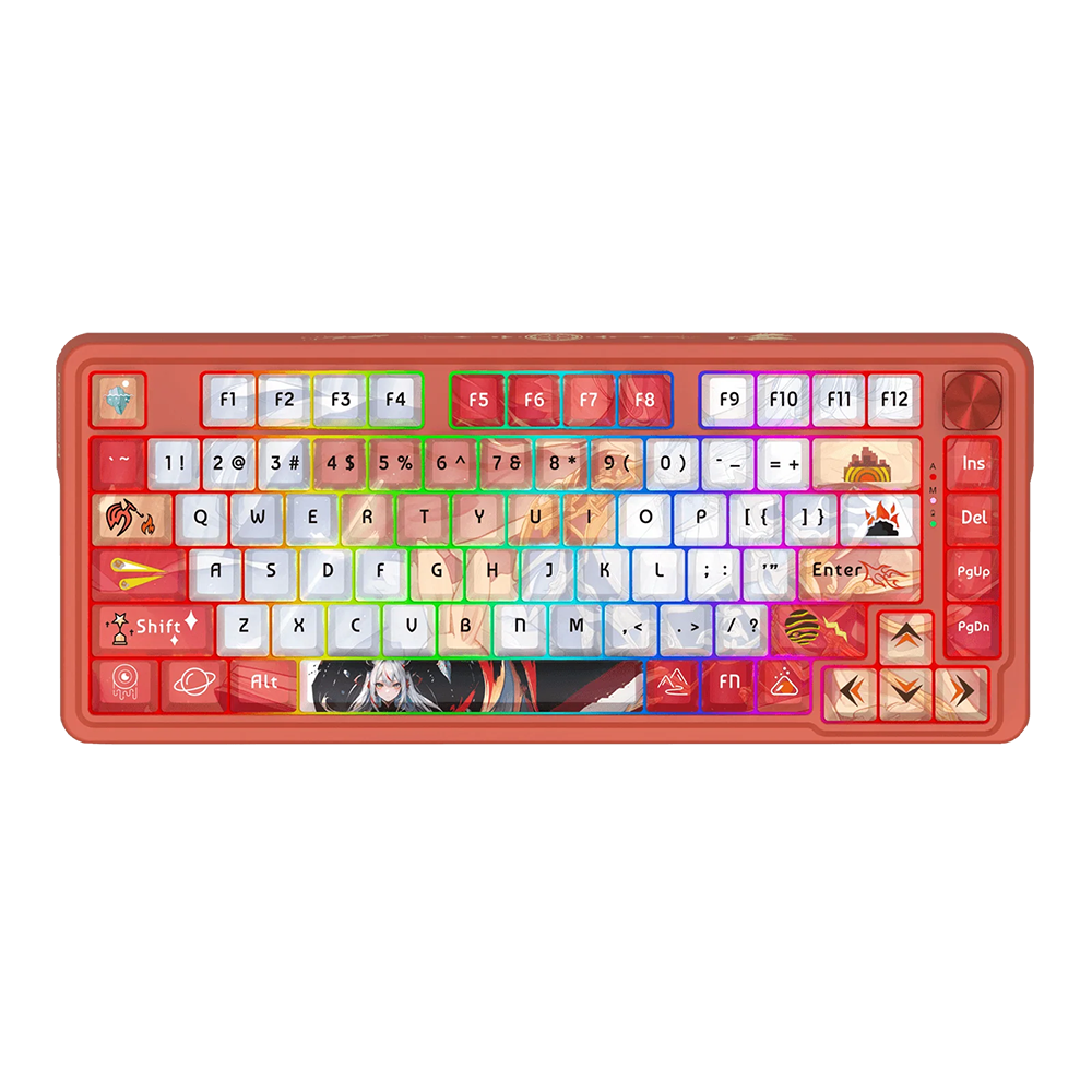 کیبورد ردراگون گیمینگ بی سیم مدل Ucal K673AK RGB PRO