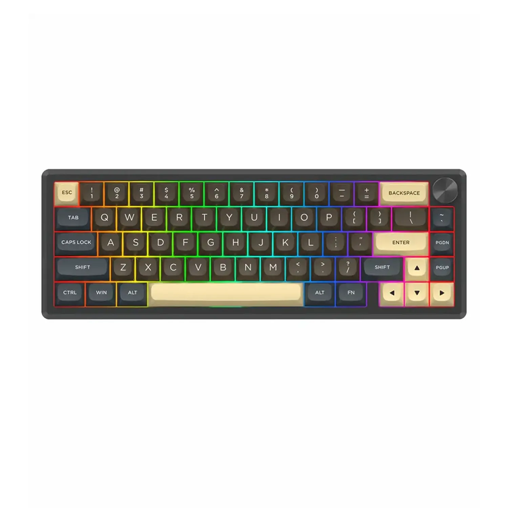 کیبورد ردراگون گیمینگ بی سیم مدل Uranus 65K727CGY RGB PRO