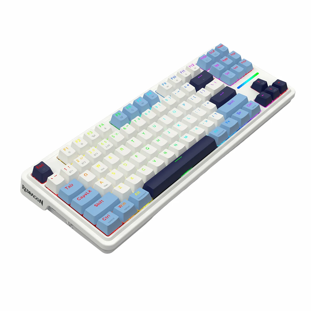 کیبورد ردراگون گیمینگ بی سیم مدل Antonium K728WBB RGB PRO
