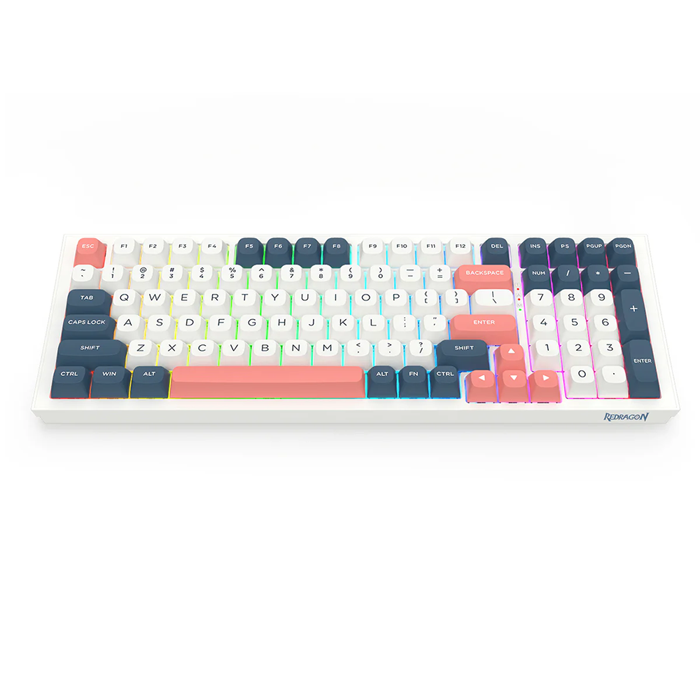 کیبورد ردراگون گیمینگ بی سیم مدل Flamberrage K723WBR RGB PRO