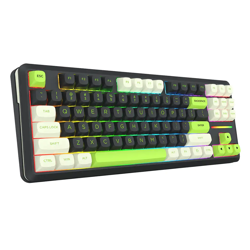کیبورد ردراگون گیمینگ بی سیم مدل Wildslash K734BWG RGB PRO
