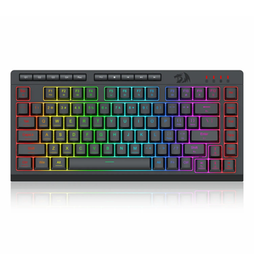 کیبورد ردراگون گیمینگ سیم دار مدل Crescent K524 RGB