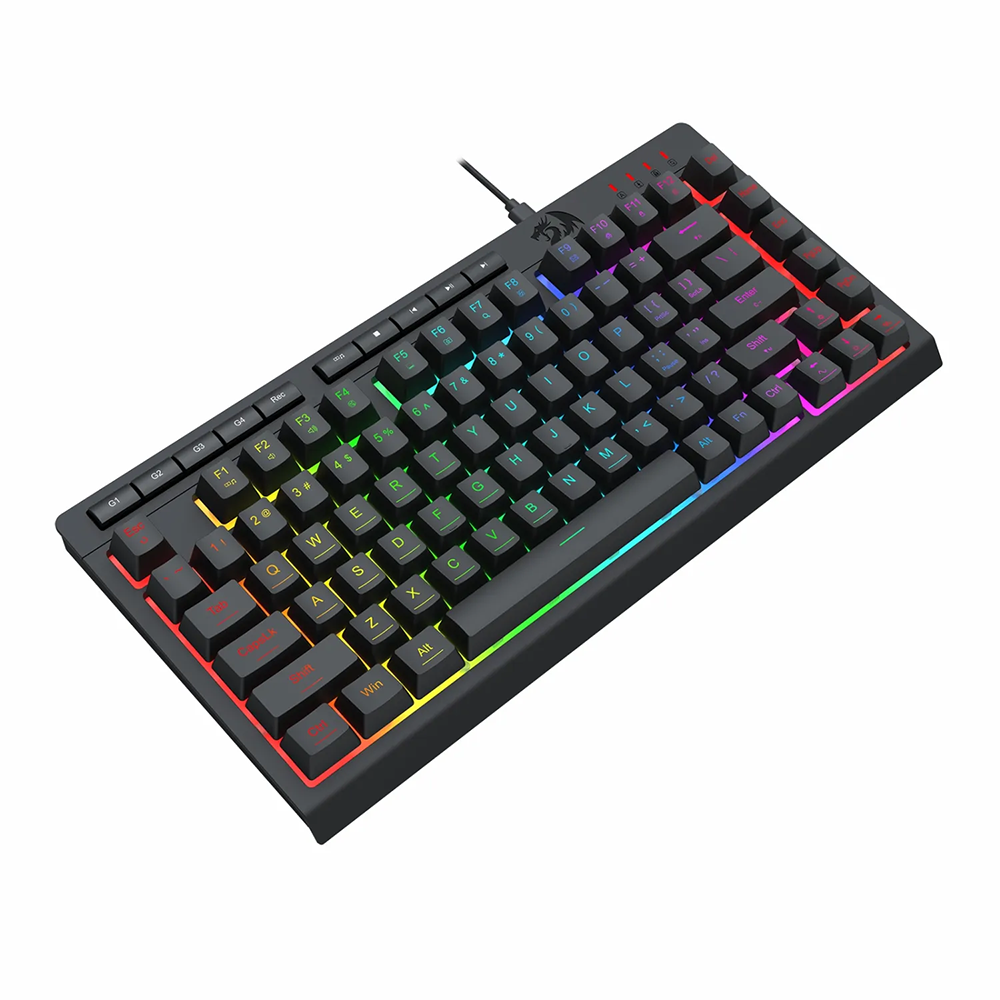 کیبورد ردراگون گیمینگ سیم دار مدل Crescent K524 RGB