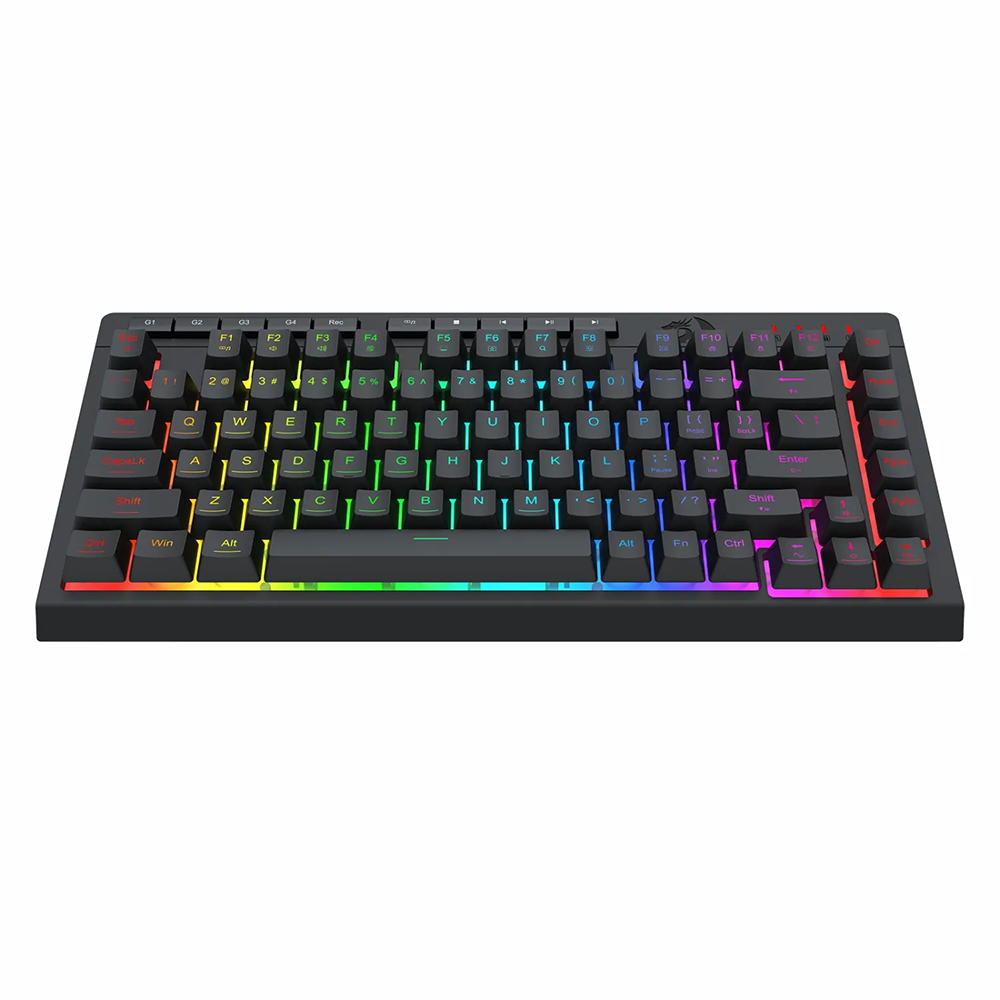 کیبورد ردراگون گیمینگ سیم دار مدل Crescent K524 RGB