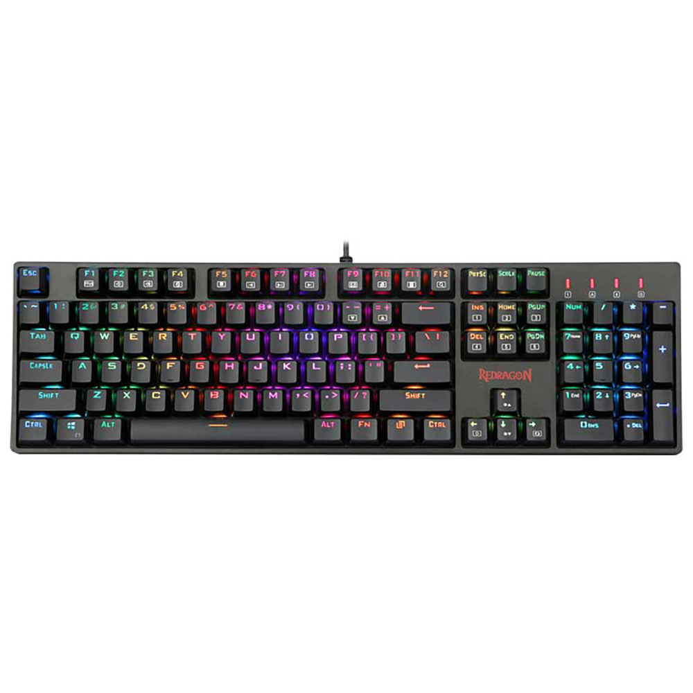 کیبورد ردراگون گیمینگ سیم دار مدل Surara K582 RGB