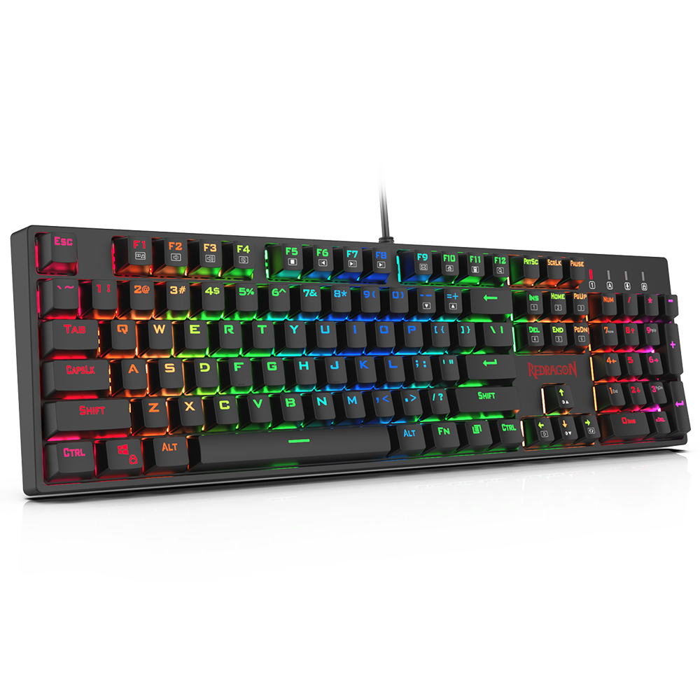 کیبورد ردراگون گیمینگ سیم دار مدل Surara K582 RGB