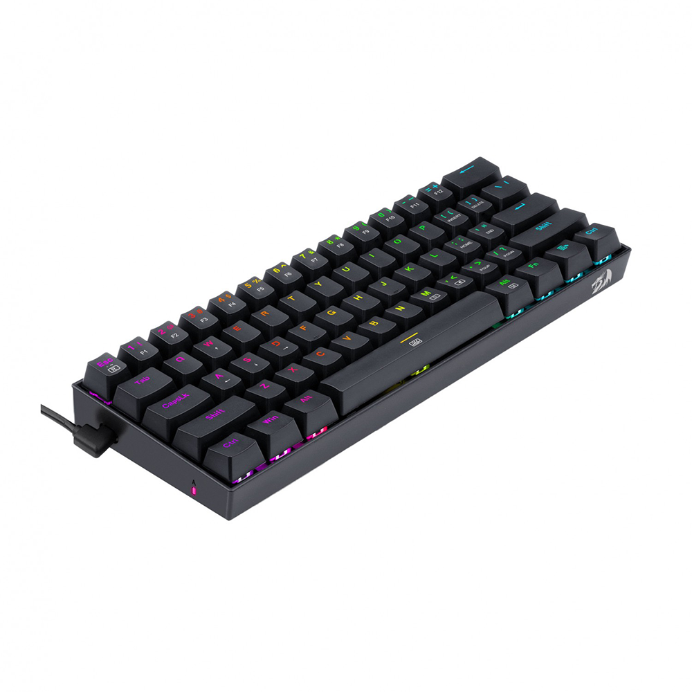 کیبورد ردراگون گیمینگ سیم دار مدل Dragon Born K630 RGB 1