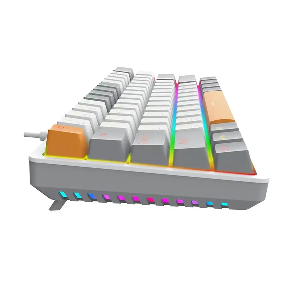 کیبورد ردراگون گیمینگ سیم دار مدل Akali K642 WGO RGB