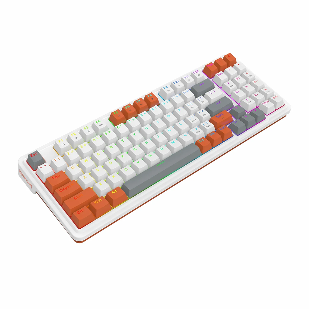 کیبورد ردراگون گیمینگ سیم دار مدل Gloria K664 WOG RGB
