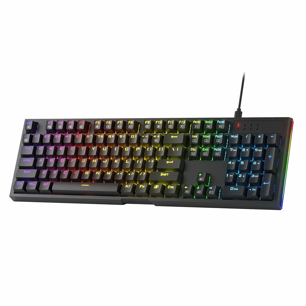 کیبورد ردراگون گیمینگ سیم دار مدل Argo K670 RGB