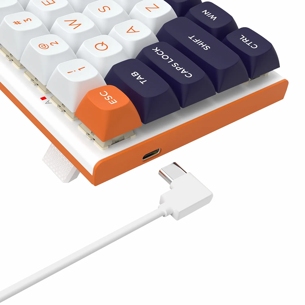 کیبورد ردراگون گیمینگ سیم دار مدل FiddK683 WBO RGB M