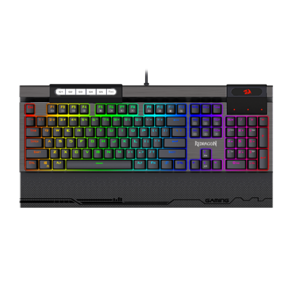 کیبورد ردراگون گیمینگ سیم دار مدل Surya K563 RGB