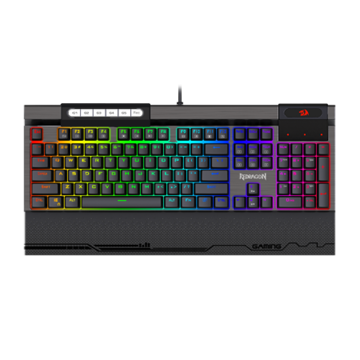 کیبورد ردراگون گیمینگ سیم دار مدل Surya K563 RGB