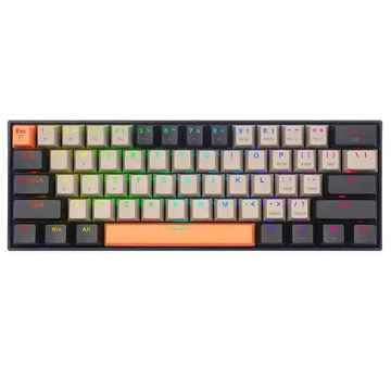 کیبورد ردراگون گیمینگ بی سیم مدل Draconic K530 OG GY BK RGB PRO