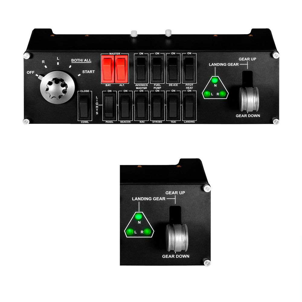 پنل شبیه ساز پرواز لاجیتک مدل Flight Switch Panel
