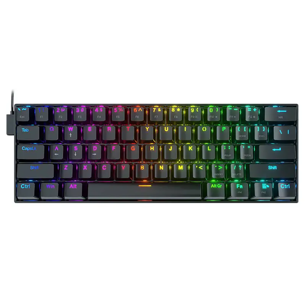 کیبورد ردراگون گیمینگ سیم دار مدل Dragon Born K630 RGB 1