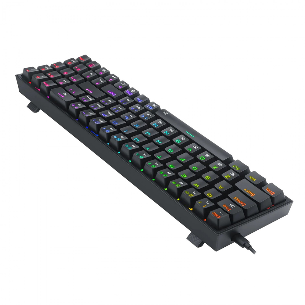 کیبورد ردراگون گیمینگ بی سیم مدل K628 Pollux PRO RGB