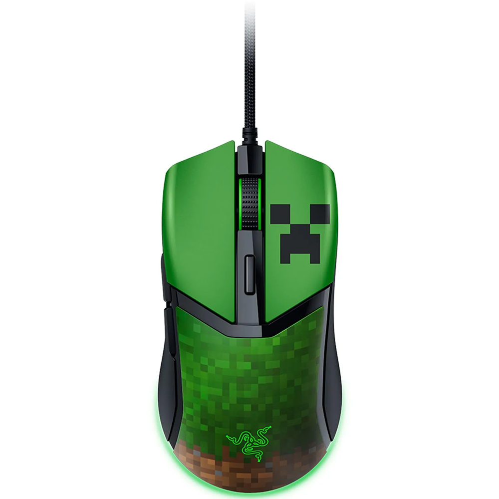 ماوس ریزر گیمینگ سیم دار مدل Cobra Minecraft Edition