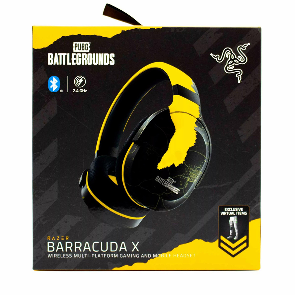 هدست ریزر گیمینگ بی سیم مدل Barracuda X PUBG 2022