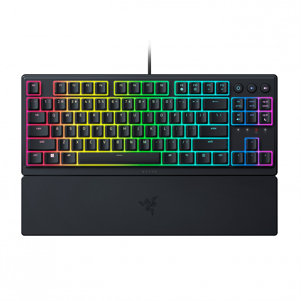 کیبورد ریزر گیمینگ سیم دار مدل Ornata V3 Tenkeyless