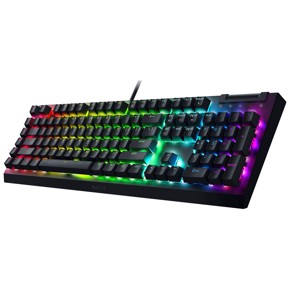 کیبورد ریزر گیمینگ سیم دار مدل BlackWidow V4 X