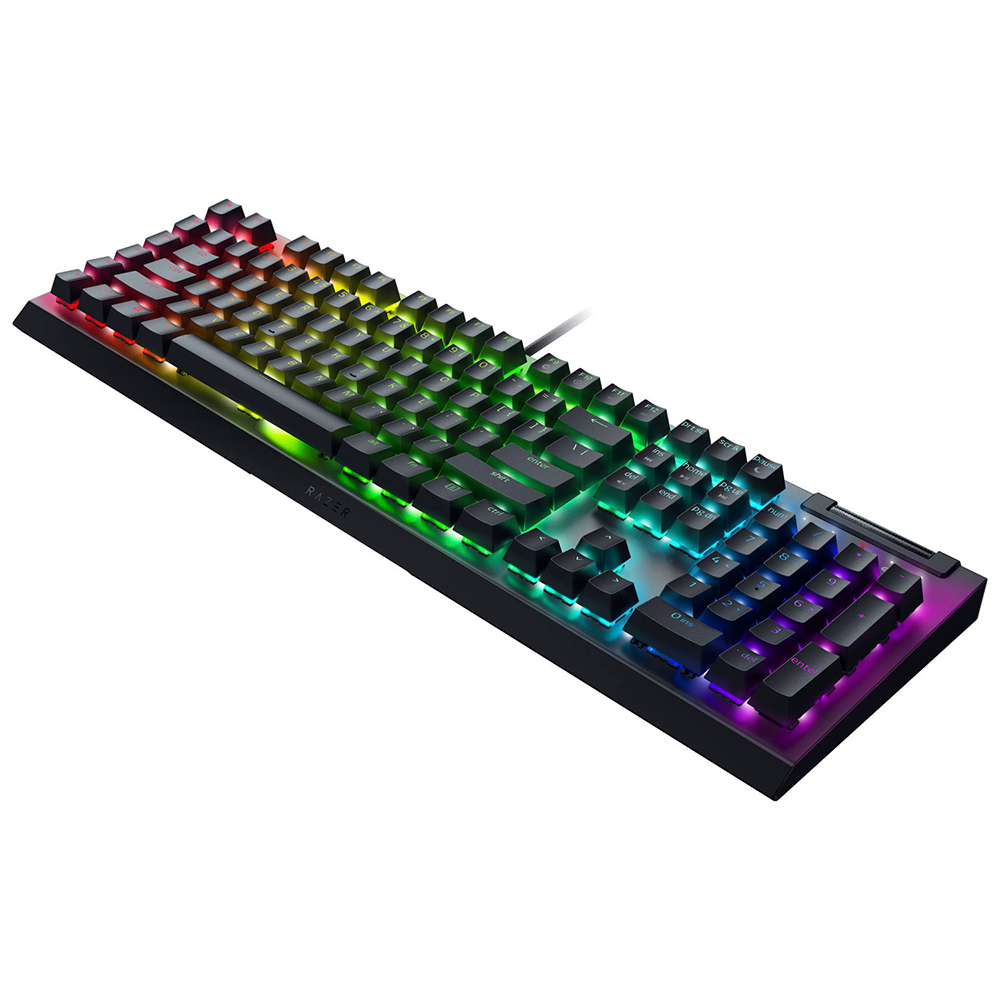 کیبورد ریزر گیمینگ سیم دار مدل BlackWidow V4 X
