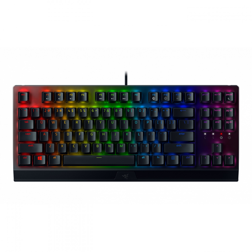 کیبورد ریزر گیمینگ سیم دار مدل BlackWidow V3 Tenkeyless